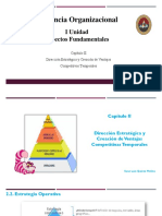 Capítulo II - Dirección Estratégica y Creación de Ventajas Competitivas Temporales