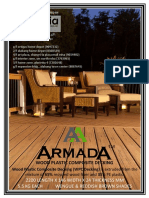 Armada Wood Plastic Composite Decking, Wall Cladding, Ceiling Panel & Tubes