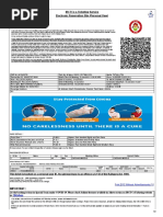 Irctcs E-Ticketing Service Electronic Reservation Slip (Personal User)