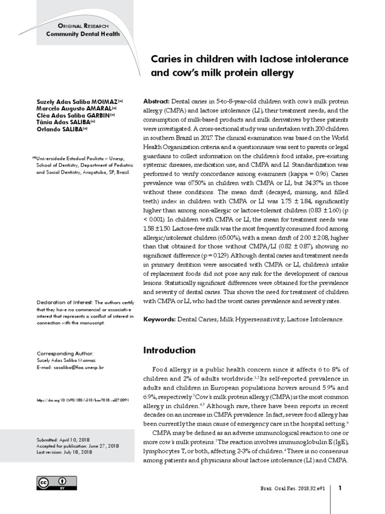 Lactose Intolerance | Download Free PDF | Food Intolerance | Allergy