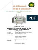 Informe 2-Laboratorio de Maquinas Electricas I