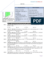 Chuyên đề 22. Khối trụ- câu hỏi