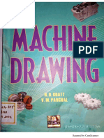 Machine Drawing by N D BHATT 2014