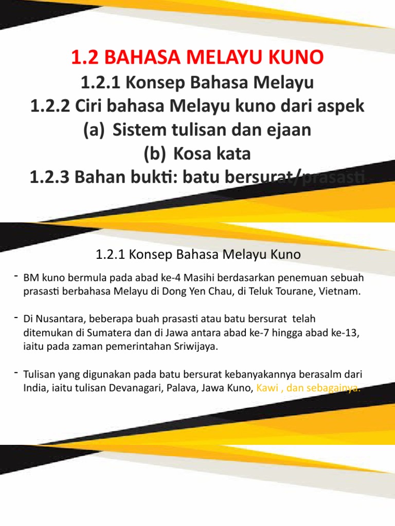 Bahasa Melayu Kuno Pdf