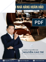 Vận hành Nhà hàng Hoàn hảo - Tác giả - Nguyễn Cao Trí