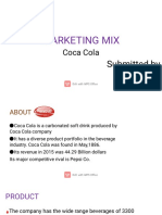 Marketing Mix: Coca Cola