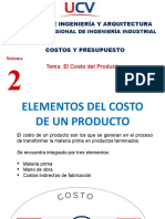 El Costo Del Producto