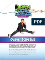Quaver Song List