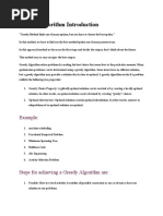 Unit-5 Greedy Algorithm