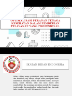 Optimalisasi Peranan Tenaga Kesehatan Dalam Pemberian Pelayanan Yang