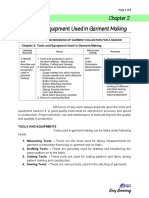 Students Notes - AFD - I Year - 02 - Tools & Equipment Used in Garment Making