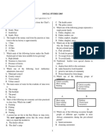 Study The Area of Ama and Answer Questions 1 To 7: Social Studies 2005