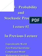 CS723 - Probability and Stochastic Processes