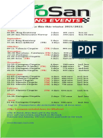 BioSan Race Events Kalender
