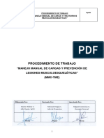 PTS Manejo Manual de Cargas