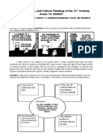 Trends, Network, and Critical Thinking of The 21 Century Grade 12-HUMSS