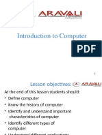 Intro of Computers