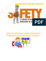 Basic Occupational Safety and Health