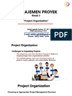 #3 Project Organization