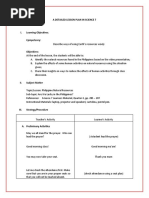 A DETAILED LESSO PLAN IN SCIENCE 7 Iparasa