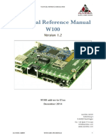 Technical Reference Manual W100: W100 Add-On To E1xx December 2014