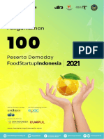 Pengumuman 100 Peserta Demoday FSI 2021
