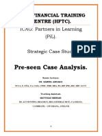 SBL Pre-Case Analysis 