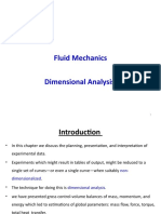 Fluid Mechanics Dimensional Analysis
