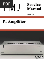 ArcamP1 Service Manual Issue - 1 - 0