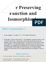 Order Preserving Functions and Isomorphisms - BSED 1D-Mathematics - Larano, Brian M.