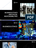 Business Ethics and Social Responsibilities
