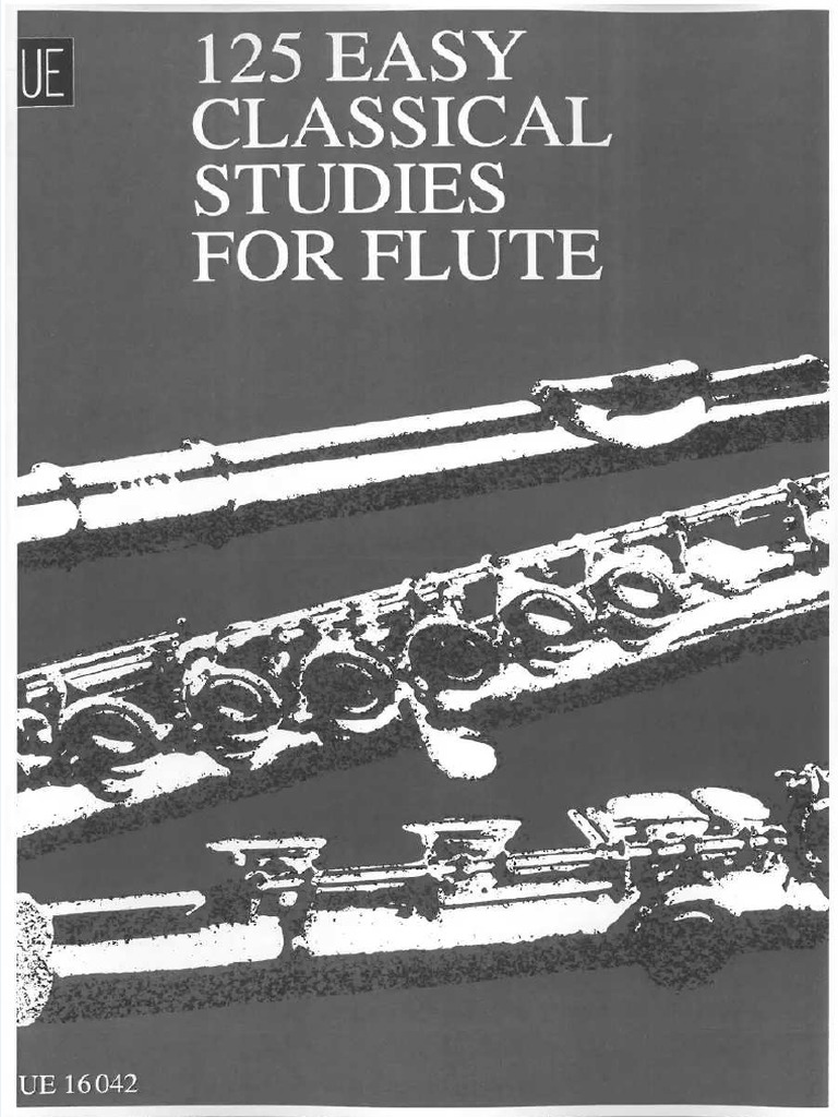 PDF 125 Easy Classical Studies For Flute PDF DL | PDF