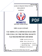 Tác động của chính sách giá đối với cung cầu thị trường xe buýt tại Thành phố Hồ Chí Minh