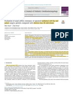 Evaluation of Nasal Airflow Resistance of Operated Unilateral Cleft Lip Andpalate Surgery Patients Compared With Skeletal Class III Individuals