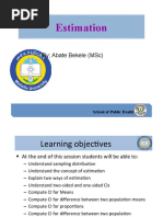 5.1 Inferential Statistics-Estimation