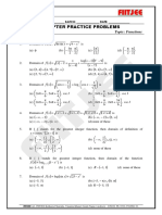 Chapter Practice Problems