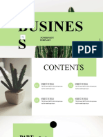 Busines S: Powerpoint Template