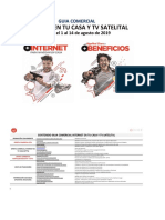 Guía Comercial Internet en Tu Casa y DTH Del 1 Al 14 Agosto 2019