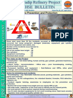 HSE Alert-39 Fire Prevention and Protection 22. 04. 13