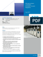 Microprocessor Controlled Constant Current Regulator: Type MCR