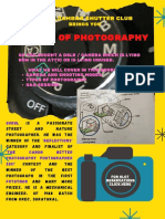 Yellow Camera Photography Flyer