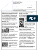 A avaliação diagnóstica da disciplina de História no 2o ano