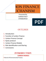 Carbon Finance Mechanism