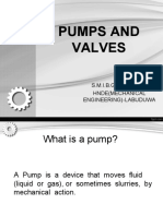 Presentation - Pumps and Valves