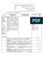 Planificación de Encuentro