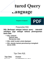 Structured Query Language: Pengantar Komputer