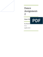 Dance Assignment