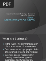 Lesson 01 - Introduction To E-Business