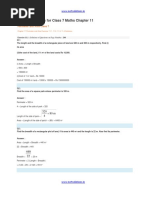 NCERT Solutions For Class 7 Maths Chapter 11