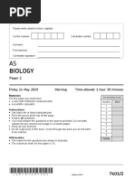 7401 2 QP Biology AS 24may19 AM 1 PDF